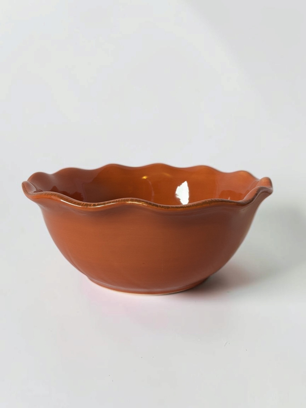 Better Homes & Gardens Heritage Collection Harvest Orange 10-Inch Serving Bowl